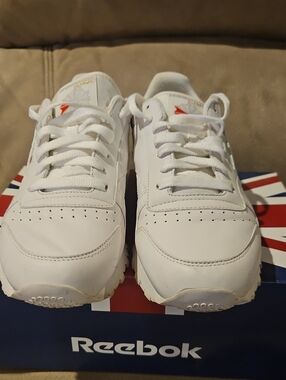 Reebok Classic White Leather Sneakers